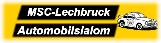 Automobilslalom  MSC-Lechbruck