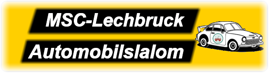 Automobilslalom  MSC-Lechbruck