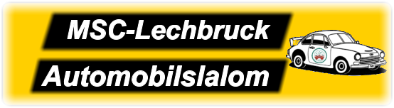 Automobilslalom  MSC-Lechbruck